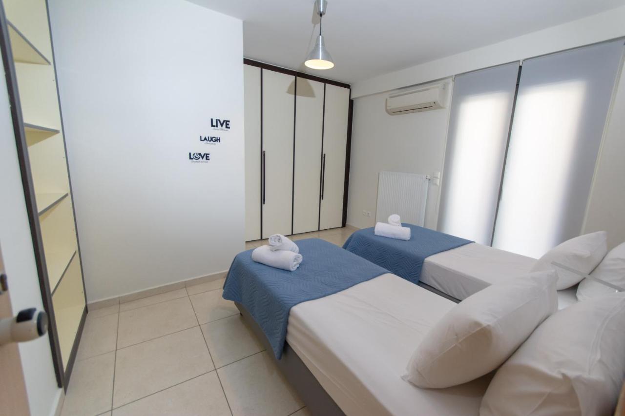 Spacious Fully Equipped 3Bd 2Bath Apt In The Heart Of City With Balconies Ac And Fast Wifi #1 イラクリオン エクステリア 写真